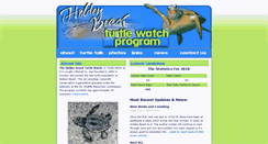 Desktop Screenshot of hbturtlewatch.org